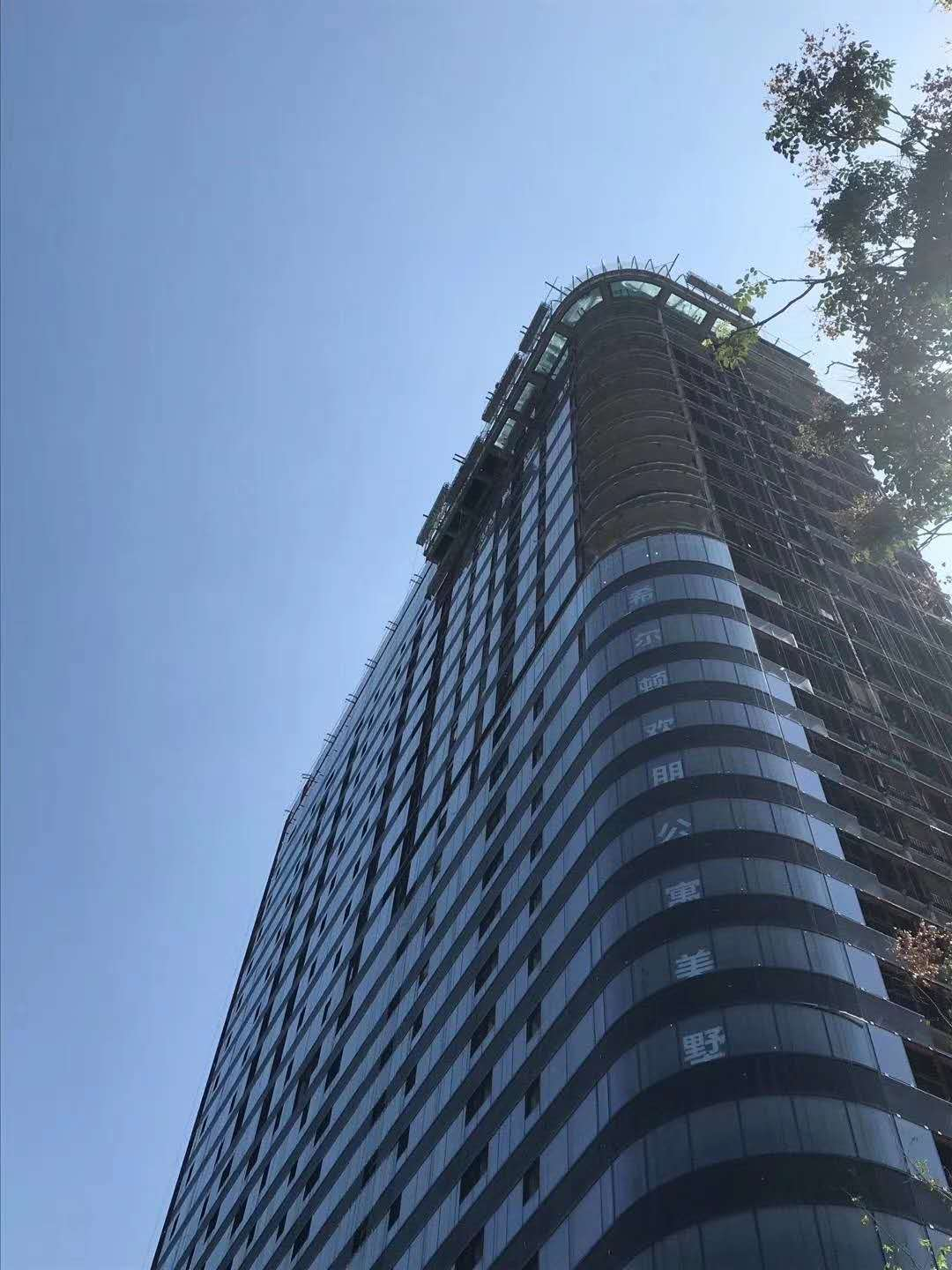 西安希尔顿酒店无边际悬空游泳池项目(图2)